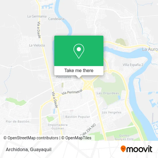 Archidona map