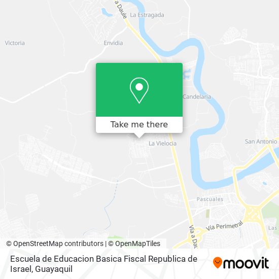 Escuela de Educacion Basica Fiscal Republica de Israel map