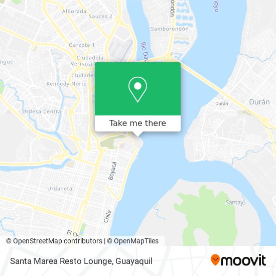 Santa Marea Resto Lounge map