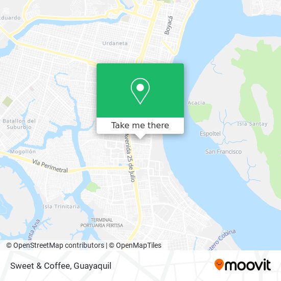 Sweet & Coffee map