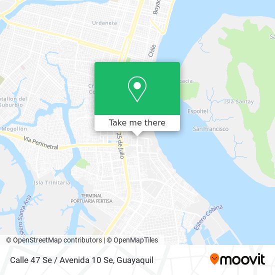 Calle 47 Se / Avenida 10 Se map