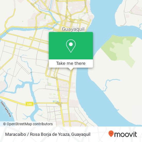 Maracaibo / Rosa Borja de Ycaza map