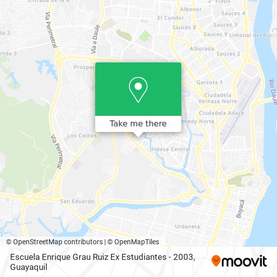 Escuela Enrique Grau Ruiz Ex Estudiantes - 2003 map