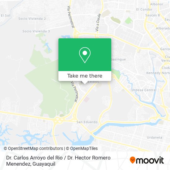 Dr. Carlos Arroyo del Rio / Dr. Hector Romero Menendez map