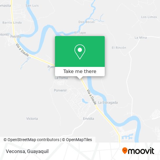 Mapa de Veconsa