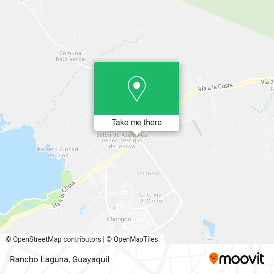 Rancho Laguna map