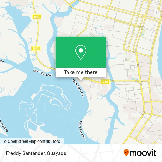 Freddy Santander map