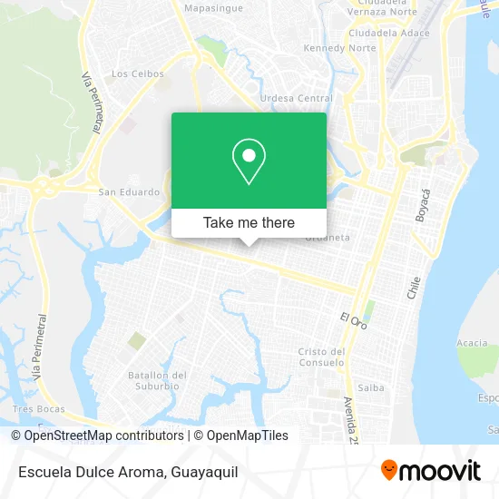 Escuela Dulce Aroma map