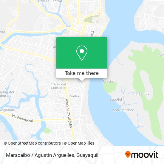 Mapa de Maracaibo / Agustin Arguelles