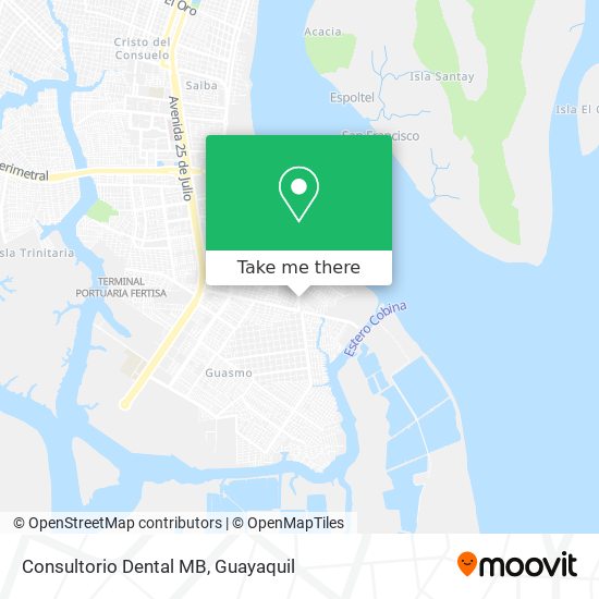 Consultorio Dental MB map