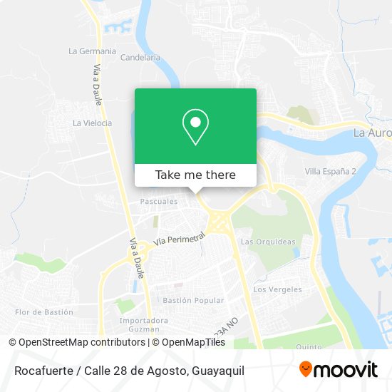 Rocafuerte / Calle 28 de Agosto map