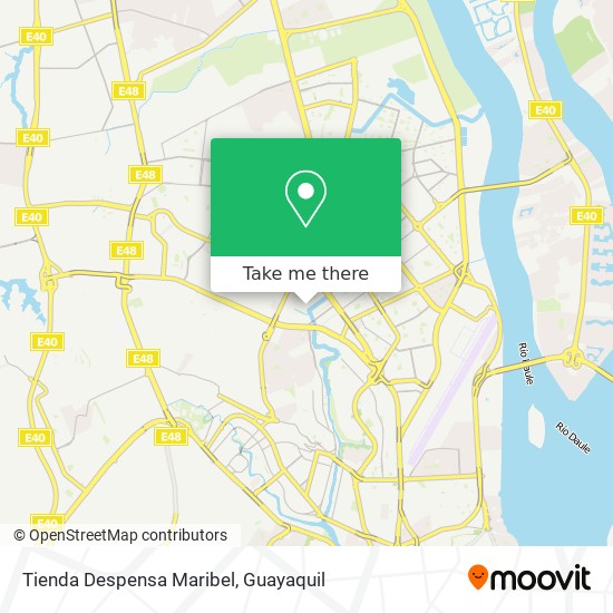 Tienda Despensa Maribel map