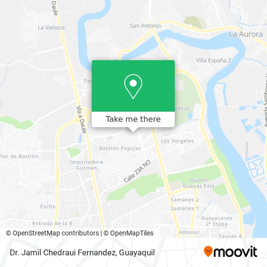 Dr. Jamil Chedraui Fernandez map
