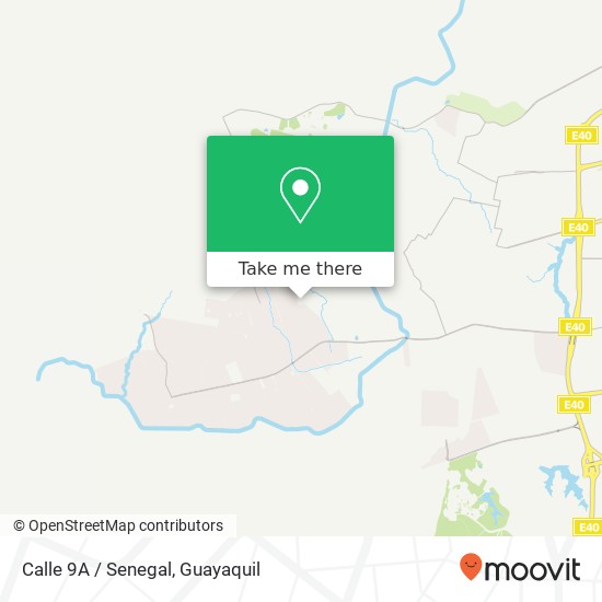 Calle 9A / Senegal map