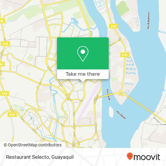 Restaurant Selecto map