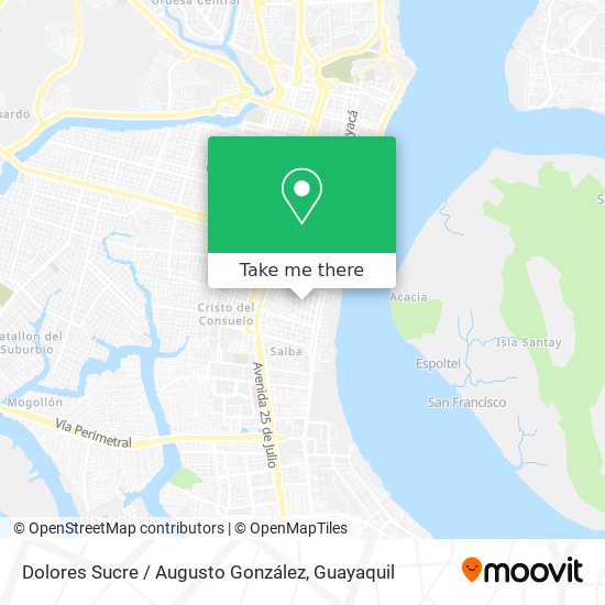 Dolores Sucre / Augusto González map