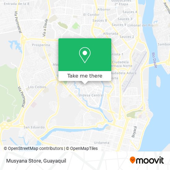 Musyana Store map