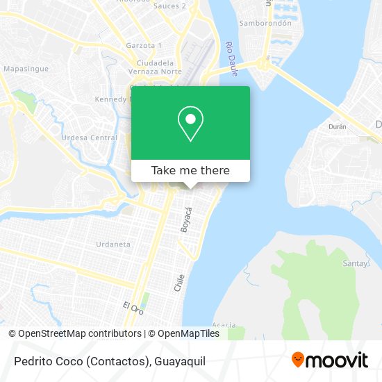 Pedrito Coco (Contactos) map