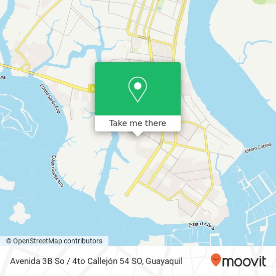 Avenida 3B So / 4to Callejón 54 SO map