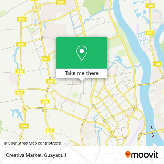 Creativa Market map