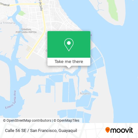 Mapa de Calle 56 SE / San Francisco