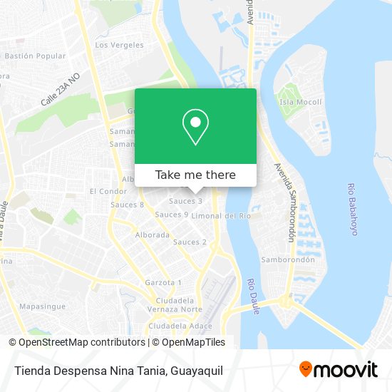 Tienda Despensa Nina Tania map
