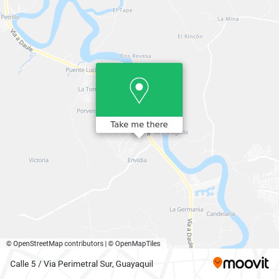 Calle 5 / Via Perimetral Sur map
