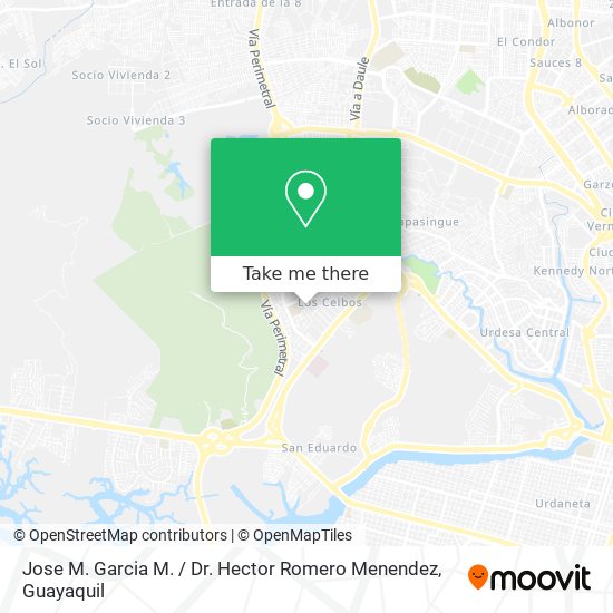 Jose M. Garcia M. / Dr. Hector Romero Menendez map