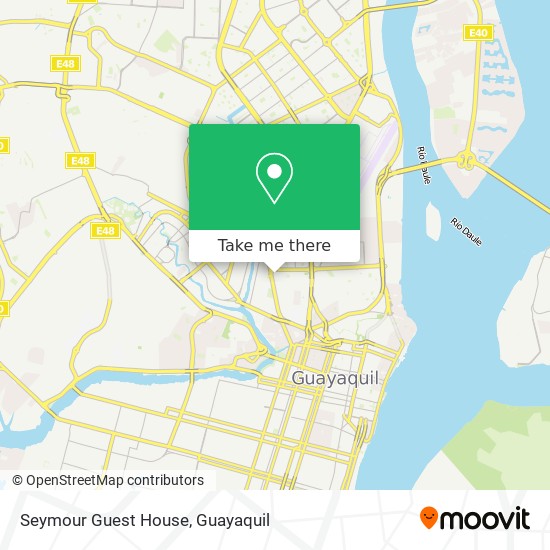 Seymour Guest House map