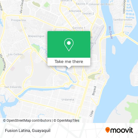 Mapa de Fusion Latina
