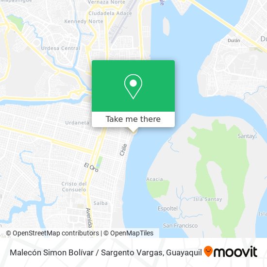 Malecón Simon Bolívar / Sargento Vargas map