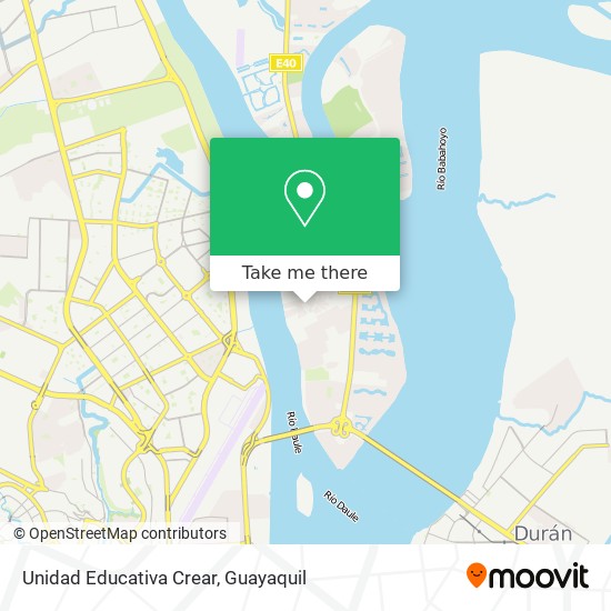 Unidad Educativa Crear map