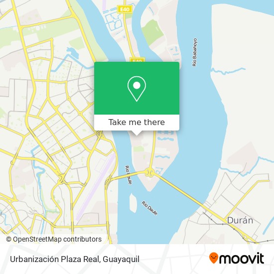 Urbanización Plaza Real map