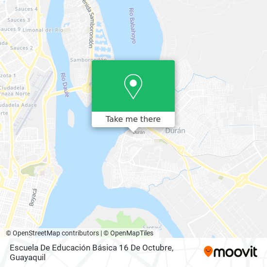 Escuela De Educación Básica 16 De Octubre map