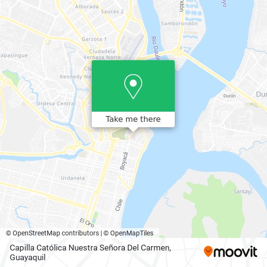 Capilla Católica Nuestra Señora Del Carmen map