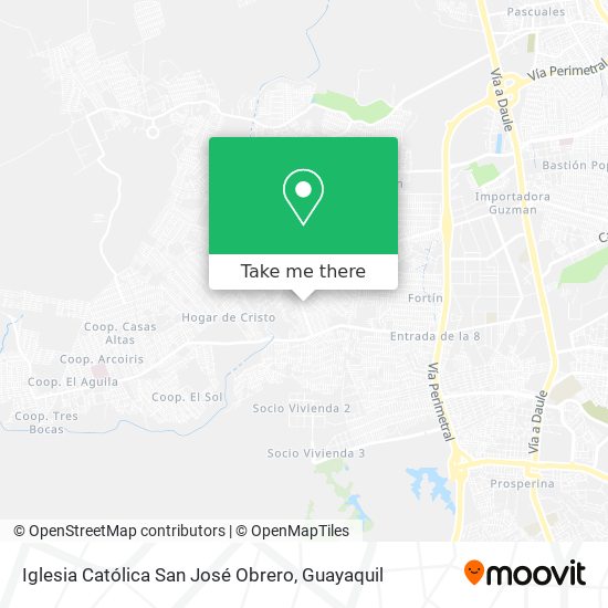 Iglesia Católica San José Obrero map