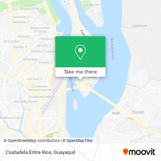 Mapa de Ciudadela Entre Rios