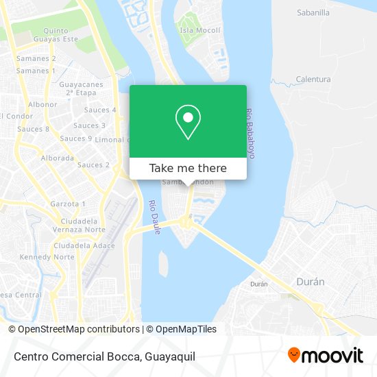 Centro Comercial Bocca map