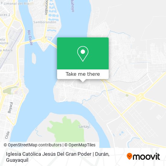 Iglesia Católica Jesús Del Gran Poder | Durán map