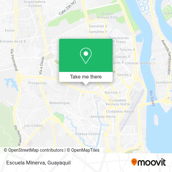 Escuela Minerva map