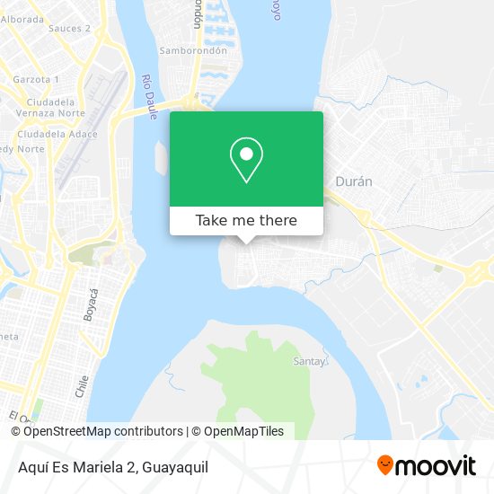 Mapa de Aquí Es Mariela 2