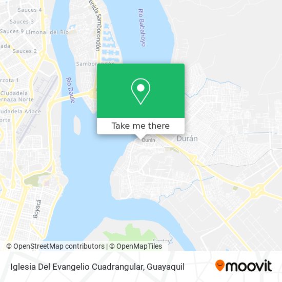 Iglesia Del Evangelio Cuadrangular map