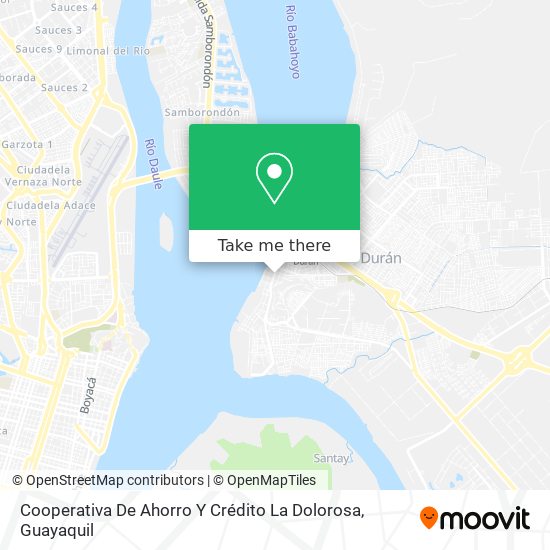 Cooperativa De Ahorro Y Crédito La Dolorosa map