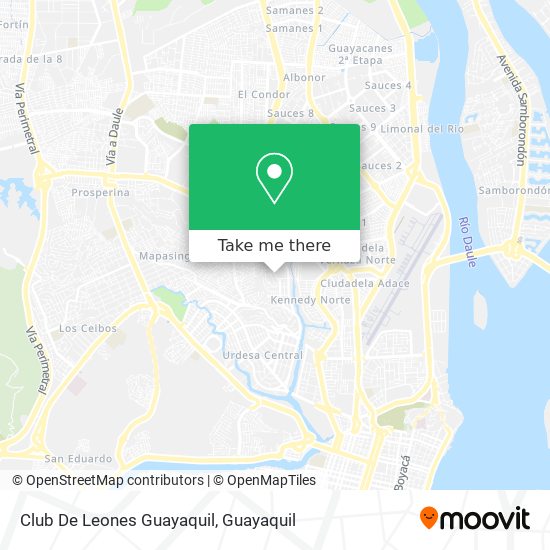 Club De Leones Guayaquil map