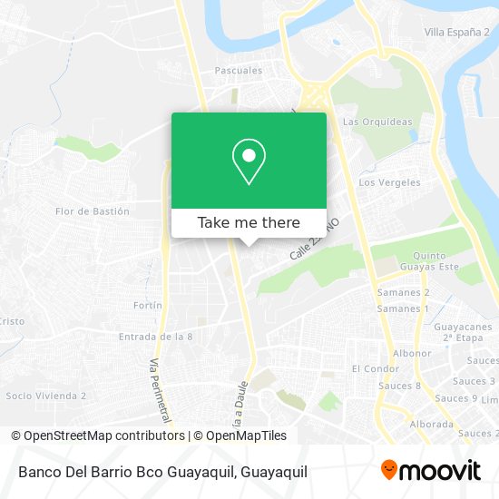 Banco Del Barrio Bco Guayaquil map