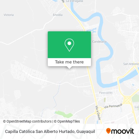 Capilla Católica San Alberto Hurtado map