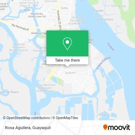 Rosa Aguilera map