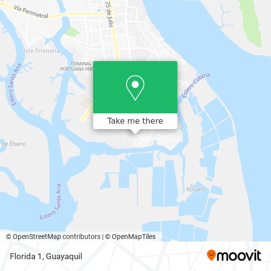 Florida 1 map