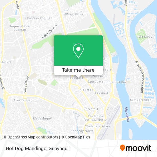 Hot Dog Mandingo map