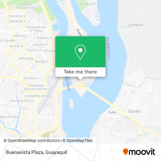 Mapa de Buenavista Plaza